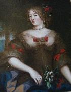 Pierre Mignard Portrait of Francoise Marguerite de Sevigne Germany oil painting artist